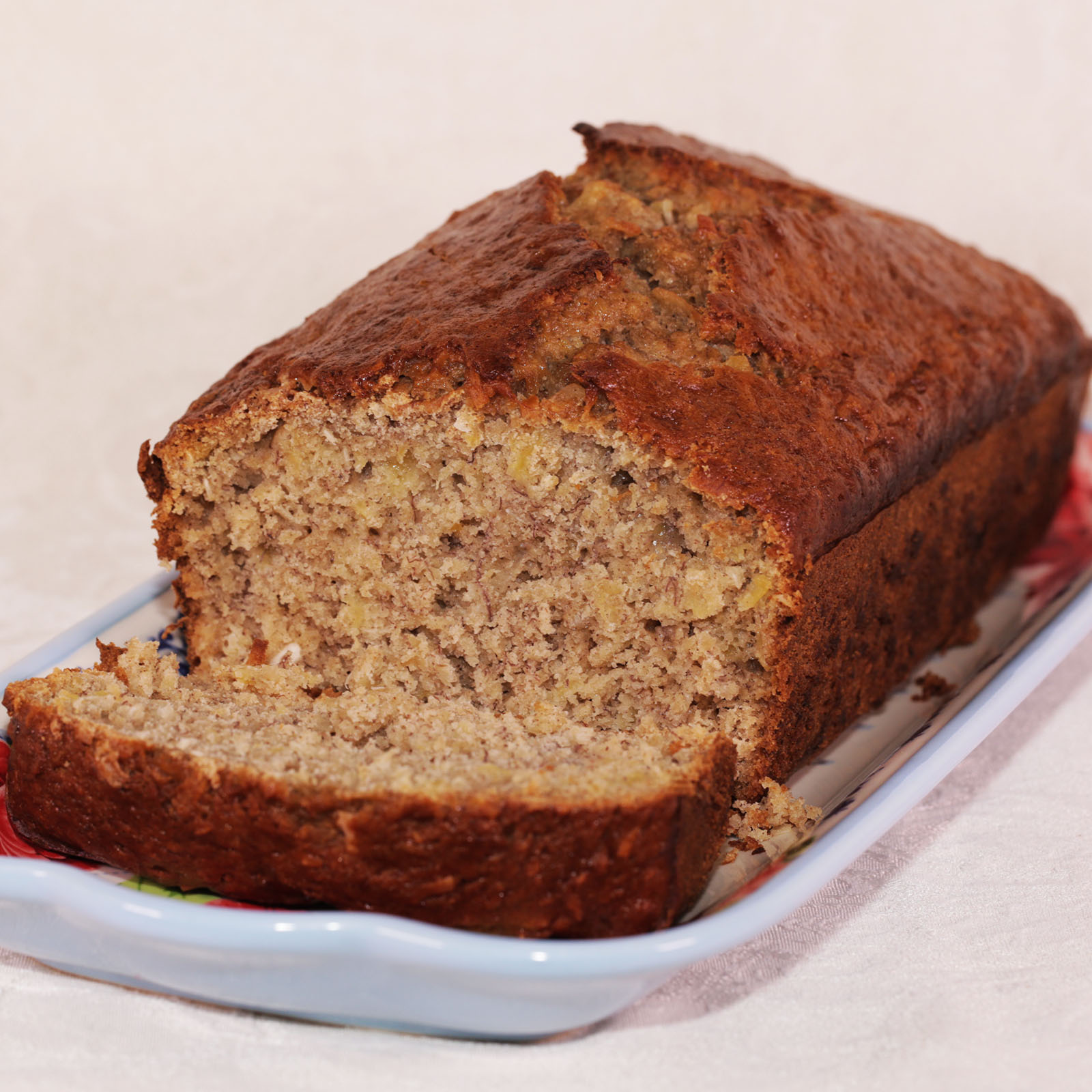 Aloha, friends! Hawaiian Banana Bread is a tropical delight that goes great with your morning coffee or an anytime treat. This recipe is simple and delicious, and sure to be a hit with your family and friends. Aunt Sandy's Hawaiian Banana Bread is very tasty and satisfying.