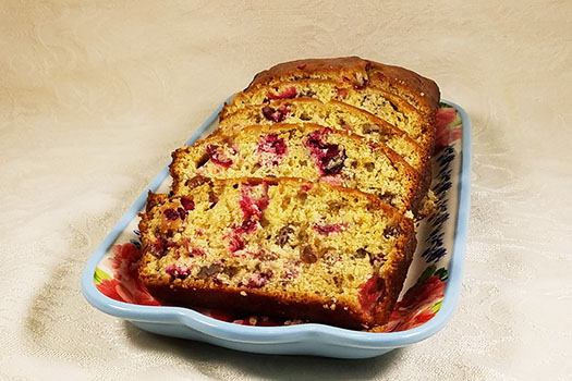 Cranberry Orange Nut Bread Recipe