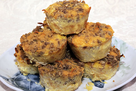 Protein Packed Hashbrown Breakfast Cups