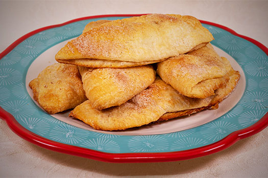 Simple Fried Peach Pies in the Oven Baked