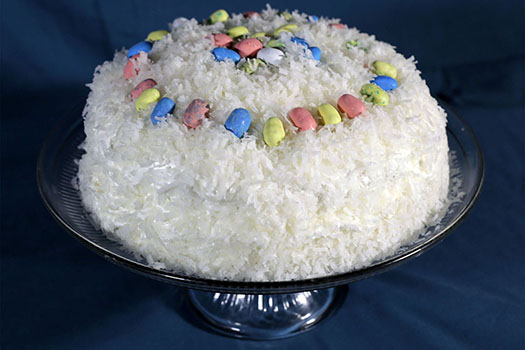 Learn To Make This Amazing Coconut Cake 