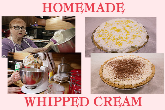 Homemade Whipped Cream