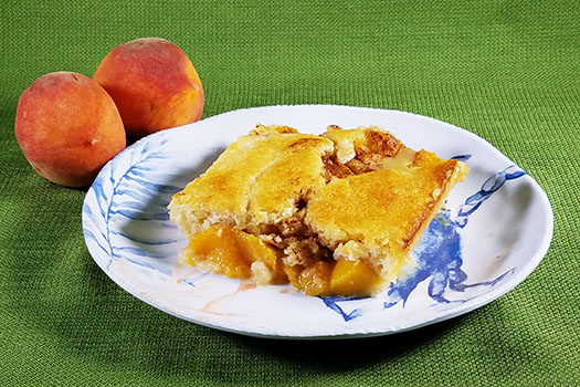 Homemade Peach Cobbler