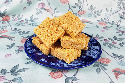 Learn To Make Aunt Sandy's Rice Crispy Treats.