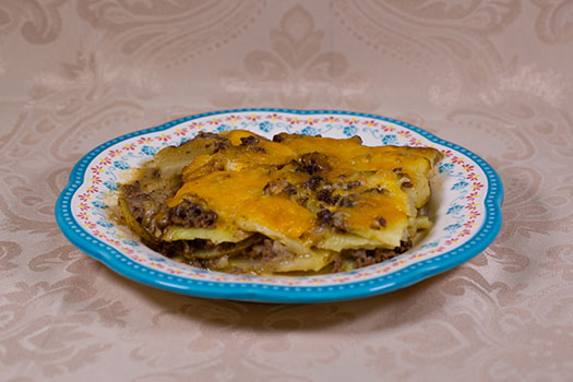 Hamburger Potato Casserole