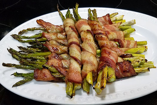 Bacon Wrapped Asparagus with Glaze Recipe